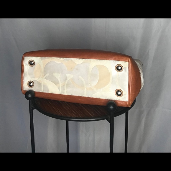 Authentic Coach Hamptons Optic Bag - Picture 4 of 8